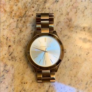 Gold Michael Kors watch